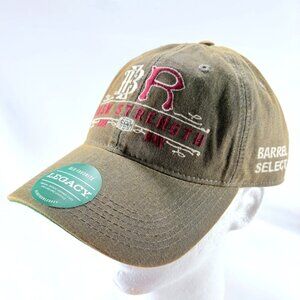 Ezra Brooks Rebel Boubon Cask Strength Lux Row Snapback Baseball Hat Cap New